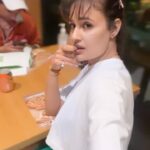 Yuvika Chaudhary Instagram – We are so Filmy @princenarula 🧿😂❤️
