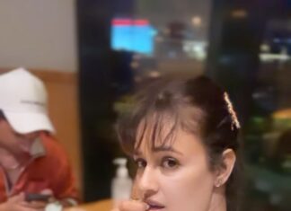 Yuvika Chaudhary Instagram - We are so Filmy @princenarula 🧿😂❤️
