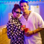 Yuvika Chaudhary Instagram - beautiful time #vh1supersonic @pankhclothing