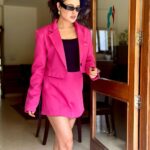 Yuvika Chaudhary Instagram - Outfit: @femi9.byas Styling: @styling.your.soul