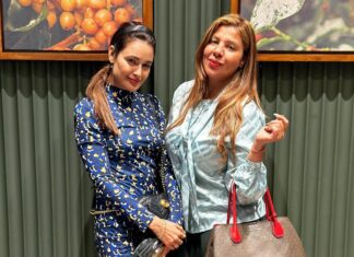 Yuvika Chaudhary Instagram - Coffee, Cosmetics & Conversations with my lovely girl❤️
