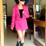 Yuvika Chaudhary Instagram - Outfit: @femi9.byas Styling: @styling.your.soul