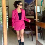 Yuvika Chaudhary Instagram - Outfit: @femi9.byas Styling: @styling.your.soul