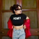 Yuvika Chaudhary Instagram - Love the life you live #yuvikachaudhary @
