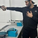 Abhimanyu Dasani Instagram – Shooting my shot Bhopal Shooting Range