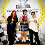 Abhirami Suresh Instagram - Kochi drifts 💨💨 @speedway_kochi Speedway Kochi
