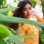 Abhirami Suresh Instagram - Jimukki Vibes ♥️✨ . @kukku_enola 📸 . #ThisBit #Aa #YellowGram #Peace