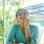 Abhirami Suresh Instagram - In a world that celebrates double standards, try and stay real. Real isn’t perfect, But real is real. And that is undoubtedly appreciable 🤍 Let the strong try to win you, Misguide, Suppress, Harm you, One day shall come when the real is accepted over the polished lies 🤍 . Thank you @clapop__media for this pik 🤍 @allonawallkochi @parishkakochi @_javahari_ Cafe Uutopia