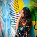Abhirami Suresh Instagram - Don’t look at me 🌧️🌧️ Cafe Uutopia