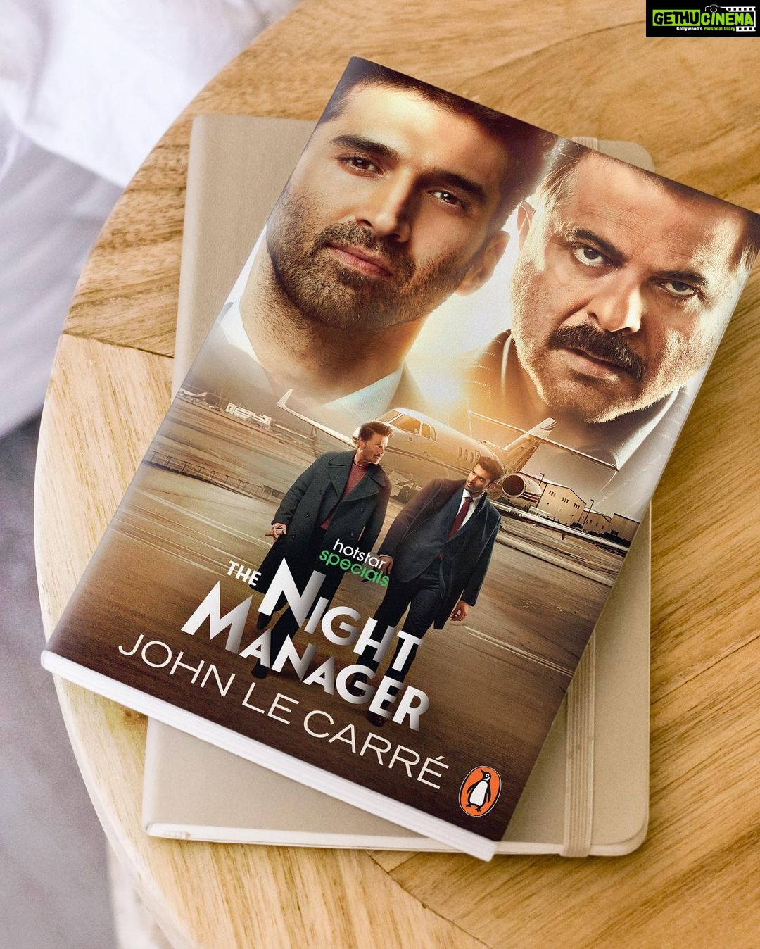 Aditya Roy Kapur Instagram - The Indian adaptation of The Night Manager is already creating history! In a first for any Indian show, @anilskapoor and I feature on the cover of the international bestselling book The Night Manager by John le Carré. Catch #HotstarSpecials #TheNightManager from 17th Feb on @disneyplushotstar @sobhitad @banijayasia @deepak30000 @rajeshchadha @banijaygroup @sandeipm @picsofpinks @mrinalinni @shyamrathi1411 @abbasasohail @the_ink_factory_ @simoncorn @tess_mon @castingchhabra @jasper_ben @anikrverma @Shridhar_raghavan @akshatghildail @saswatachatterjeeofficial @ravibehl @ishantanus @iamsameerchand @sainisjohray @nmadhusudan @imakankshaa_11 @iam_faiyazshaikh @aristamehta @akashdeep25 @shrenik_arora @reshlamba