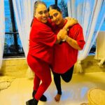 Afsana Khan Instagram - Two queens in One frame 🎤big collaboration 🔜🧿 with my beautiful sister @therajakumari big love n respect for her ❤️💫 Afsana khan X Raja Kumari Mumbai, Maharashtra