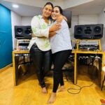 Afsana Khan Instagram - Two queens in One frame 🎤big collaboration 🔜🧿 with my beautiful sister @therajakumari big love n respect for her ❤️💫 Afsana khan X Raja Kumari Mumbai, Maharashtra