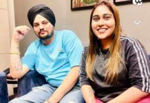 Afsana Khan Instagram - Vadda Bai @sidhu_moosewala 💔 😭 miss u Death toh Tuc 8din phala mil ke gye pata nai c ke oh last mulakaat hovegyi bhut gallan kitiyaan 😭😭 #justiceforsidhumoosewala 💔 Chandigarh, India