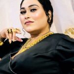 Afsana Khan Instagram - 🖤🫶❤️ GoldQueen 👸🏻 Chandigarh, India