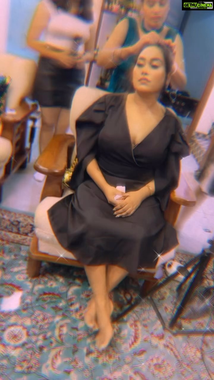 Afsana Khan Instagram - Chorni 💫🫶❤️🖤 Chandigarh, India