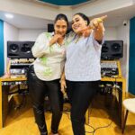 Afsana Khan Instagram - Two queens in One frame 🎤big collaboration 🔜🧿 with my beautiful sister @therajakumari big love n respect for her ❤️💫 Afsana khan X Raja Kumari Mumbai, Maharashtra