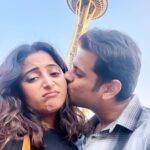 Aishwarya Sharma Bhatt Instagram - Oh hoo hoo hmm hmm hmmmmmmm 🤪😂 VC @shikha_bhatt 🤗 #aishwaryasharma #neilbhatt #couplegoals #zarahaulehaulechalomoresajna #neilkiaish