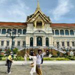 Aishwarya Sharma Bhatt Instagram - Brought India in Bangkok ❤️ with my love @bhatt_neil 😘😇 Outfit: @budandtulip Styling: @styling.your.soul #aishwaryasharma #neilbhatt #bangkok #indainattire #thegrandpalace #grandpalacebangkok #ancientplace #thailanddiaries Grand Palace: Royal Chapel of the Emerald Buddha