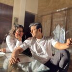 Aishwarya Sharma Bhatt Instagram - I miss you so muuuuuuccccchhhhhhhh my love 🥹😘❤️🤗 #aishwaryasharma #neilbhatt #neilkiaish #unseenpics
