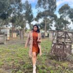 Aishwarya Sharma Bhatt Instagram - Just slay ❤️ @colorstv Outfit @ikichic_official Styled by @stylebysaachivj Team @sanzimehta777 @styledbynikinagda #aishwaryasharma #khatronkekhiladi #khatronkekhiladi13 #kkk13 #ootd #winterishere #southafrica