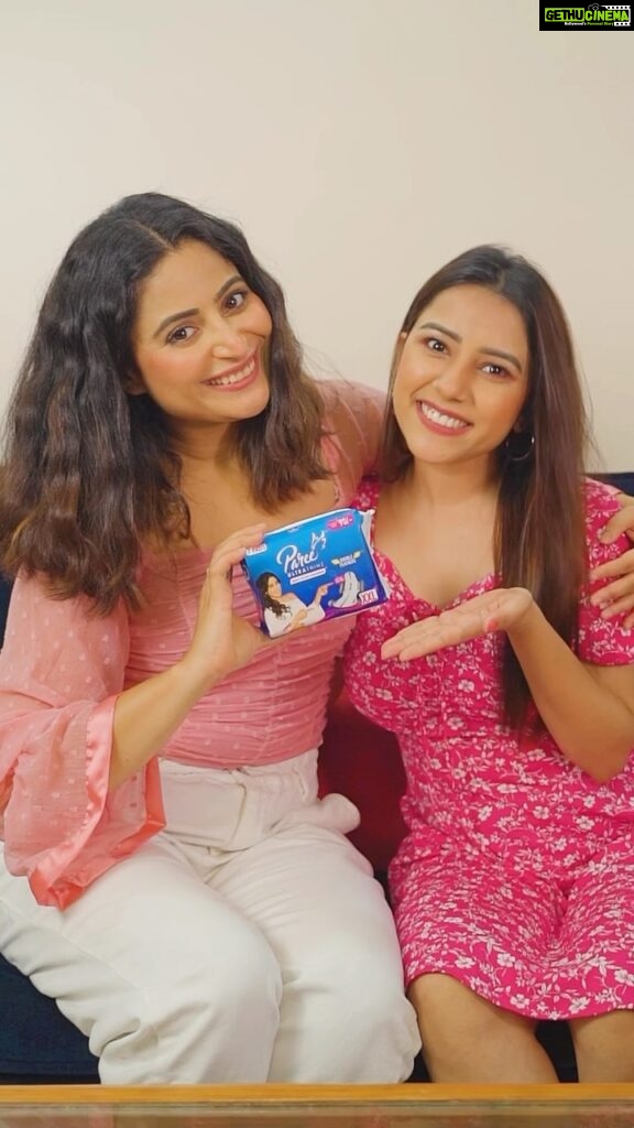 Aishwarya Sharma Bhatt Instagram - Through our heartbreaks to our successes, we can always count on our bestie to be there to comfort us, just like @pareegirl helping us through period days and being our ultimate period bestie. This #FriendshipDay celebrate your bond with your bestie by participating in the #DilDostiParee contest and tell us which iconic friendship duo do you and your bestie relate to the most! #Paree #PareeSanitaryPads #Pareegirl #Periods #HeavyFlowDays #Menstruation #bestfriends #periodbestie #aishwaryasharma #snehabhawsar