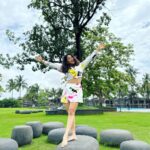 Aishwarya Sharma Bhatt Instagram - ❤️❤️❤️ Use "AISHWARYA10" to avail Exclusive offer while booking.. For reservations, Call or WhatsApp on - +917045970727. @treatresort_silvassa @urban.nxt @treat.hotels.and.resorts Styled by @purvabansal5 Outfit @barrooni.in #aishwaryasharma #treatresort #funtime #ootd #travelling #traveldiaries #breathfreshair #staypositive