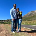 Aishwarya Sharma Bhatt Instagram - With the best @itsrohitshetty 🙏🏻❤️😇 #rohitshetty #aishwaryasharma #khatronkekhiladi #khatronkekhiladi13 #kkk13 #southafrica