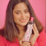 Aishwarya Sharma Bhatt Instagram - As an actor, heavy makeup can irritate my skin. That’s why I rely on Dabur Gulabari - my all-in-one cleanser, toner, and moisturizer. It’s natural and gives me that #GulabariGlow. Plus, I even use it to make my own face pack! Try it out for yourself. Available on Purplle and at your nearest store. #DaburGulabari #NaturalSkinCare #roseextracts #natural #cleanser #toner #moisturizer