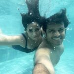 Aishwarya Sharma Bhatt Instagram - From “Fear to Fun” ❤️😇🙏🏻 #aishwaryasharma #neilbhatt #neilkiaish #couplegaols #krabi #thailanddiaries #underwater #love