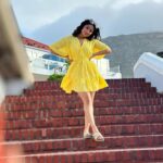 Aishwarya Sharma Bhatt Instagram – Yellow Yellow .. Marshmallow🤣🤪

Outfit: @fashionvilla0111
Styling: @styling.your.soul 

#aishwaryasharma #khatronkekhiladi #khatronkekhiladi13 #kkk13 #colorstv Cape Town, South Africa