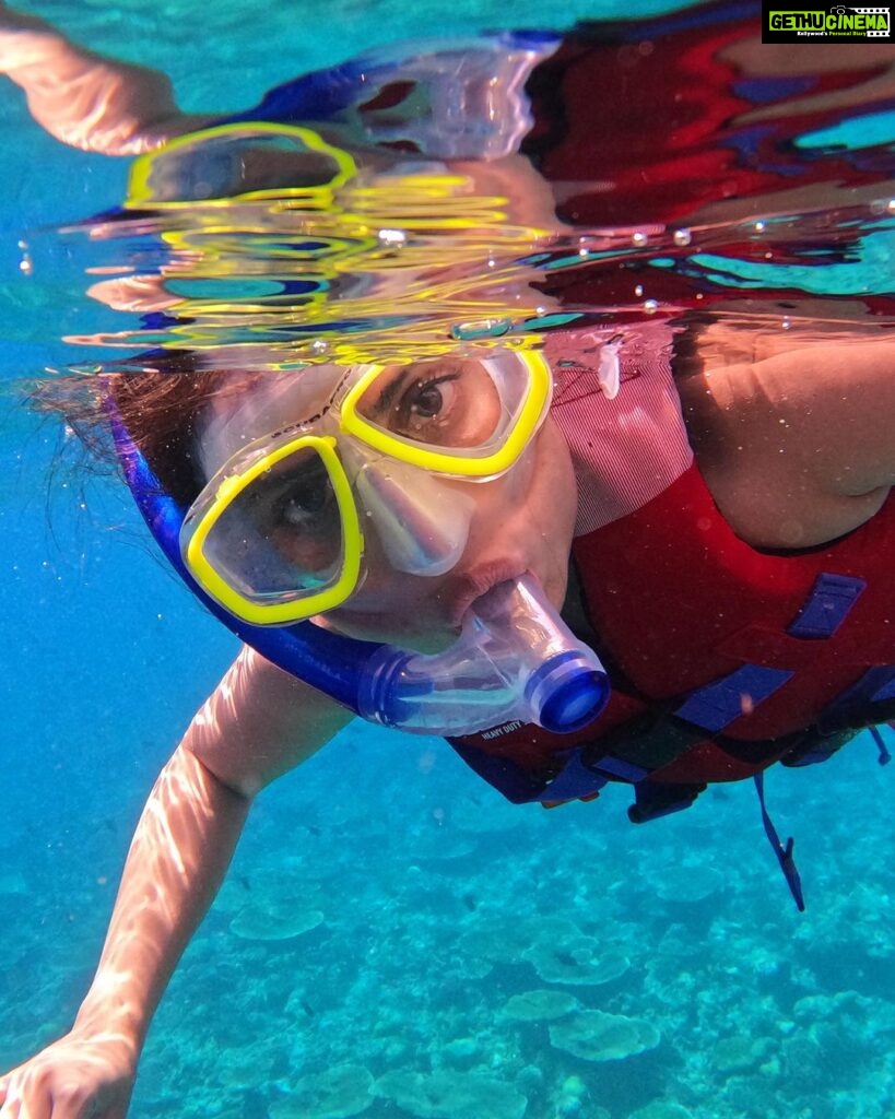 Aishwarya Sharma Bhatt Instagram - Maldivian Marine 🌊 @travelwithjourneylabel @velassarumaldives @immersion.glide Thankyou so much Aleks @tvoydiver for guiding us 🙏🏻😇 #VelassaruMaldives #LuxuryUndressed #SmallLuxuryHotels #JourneyLabel #TravelWithJourneyLabel #YouAreSpecial #ThinkHolidayThinkJourneyLabel #LuxuryHoliday #maldives