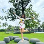 Aishwarya Sharma Bhatt Instagram - ❤️❤️❤️ Use "AISHWARYA10" to avail Exclusive offer while booking.. For reservations, Call or WhatsApp on - +917045970727. @treatresort_silvassa @urban.nxt @treat.hotels.and.resorts Styled by @purvabansal5 Outfit @barrooni.in #aishwaryasharma #treatresort #funtime #ootd #travelling #traveldiaries #breathfreshair #staypositive
