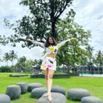 Aishwarya Sharma Bhatt Instagram - ❤️❤️❤️ Use "AISHWARYA10" to avail Exclusive offer while booking.. For reservations, Call or WhatsApp on - +917045970727. @treatresort_silvassa @urban.nxt @treat.hotels.and.resorts Styled by @purvabansal5 Outfit @barrooni.in #aishwaryasharma #treatresort #funtime #ootd #travelling #traveldiaries #breathfreshair #staypositive