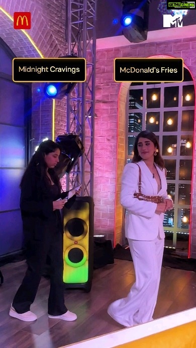 Akasa Instagram - Well, the struggle is real and we're lovin it!😜 Tune into happiness with McDonald’s i’m lovin’ it LIVE with @mtvindia this Friday at 7pm. . . . #ImLovinIt #McDonaldsImLovinitLiveWithMTV #McDonaldsMusic #ImLovinitlive #MTVMusic #MTVIndia, #Collab #Duet #Mcdonalds #AkasaSingh #Akasa