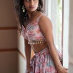 Alekhya Harika Instagram - Oh yeah… again late to the trend 🤪 📸 @teamartviewworks Outfit : @pari.designers_ #reels #trend #reelitfeelit