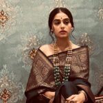 Anaswara Rajan Instagram - Wrapped in femininity 🪷🌙 @rizwan_themakeupboy 🫶🏽