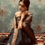 Anaswara Rajan Instagram - Wrapped in femininity 🪷🌙 @rizwan_themakeupboy 🫶🏽
