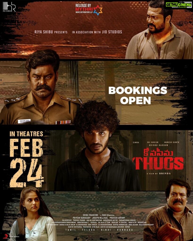 Anaswara Rajan Instagram - Meet the Rage! Reservation opens today for the Raw and Rustic #Thugs - 3 DAYS TO GO, see you all in theatres ❤ #ThugsfromFeb24th A @brinda_gopal Master Film🎬 A @Samcsmusic Musical🎵