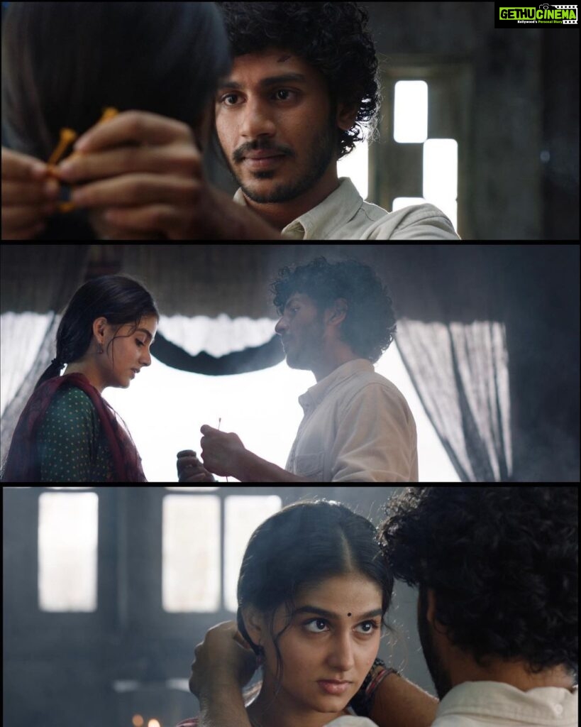 Anaswara Rajan Instagram - Sharing some gorgeous cinematic shots of the song #EyAzhagiye from the film #thugs ❤️ #kumarimavattathinthugs coming to theatres near you from February 24th onwards.