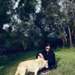 Anaswara Rajan Instagram - Lost in my fantasy ✨🐶🍃 Kodaikanal- Princess of Hills