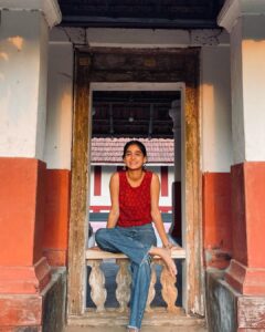 Anaswara Rajan Instagram - POV: you missed theyyam season🥹🥲
A visit to my home town 🫶🏽
#hometown
