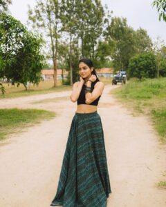 Anaswara Rajan Instagram - Lost in her daydreams 💫🤍