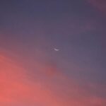 Anaswara Rajan Instagram – The sky, sunset and the moon 🌙✨