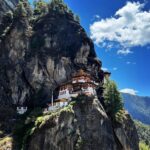 Andrea Jeremiah Instagram - Paro taktsang ✨ Someone said to me, there are 3 layers to experiencing Bhutan… The first layer is the visual experience, taking in all the beautiful landscapes that this Himalayan kingdom has to offer! The second is the physical experience- the trekking & hiking, breathing in all that clean air, the cleanest in the world ! And the third is the spiritual experience- Bhutan, the land of Buddhism & mysticism, can open your heart if you allow it to… #paroTaktsang is magical because it ticks all 3 boxes and I’m eternally grateful that I got to have this experience 🫶 Thank you @gtholidays.in for yet another memorable trip 🙏🏻🙏🏻🙏🏻 The beauty of Bhutan goes beyond what the eye can see, it’s in the kindness & compassion of its people and their beautiful hearts ❤️❤️❤️ #bhutan #gtholidays #solotravel #shotoniphone #tigernestmonastery