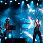 Andrea Jeremiah Instagram - @anokhatechfest what a night!!! U have my whole ❤️ Love & kisses to each & every one of you who danced in the rain last night❤️‍🔥❤️‍🔥❤️‍🔥 hope you had as much fun as we did 😘😘😘 #anokha2023 #amritacollege #coimbatore #thejeremiahproject #tamil #band #music #live #onstage