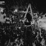 Andrea Jeremiah Instagram - @anokhatechfest what a night!!! U have my whole ❤️ Love & kisses to each & every one of you who danced in the rain last night❤️‍🔥❤️‍🔥❤️‍🔥 hope you had as much fun as we did 😘😘😘 #anokha2023 #amritacollege #coimbatore #thejeremiahproject #tamil #band #music #live #onstage