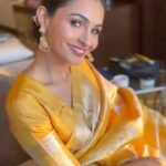 Andrea Jeremiah Instagram – 🌸 Serving You Smoking Hot South Indian Glam here today ⭐️🔥

Makeup Hair & Drape : @prakatwork & team ⭐️ Hilton Dubai Al Habtoor City