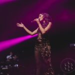 Andrea Jeremiah Instagram - #throwback to some of my fave stage looks, all #selfstyled by moi 🥰🥰🥰 Which one do you like ??? #tbt #throwbackthursday #onstage #concert #tamil #tamilcinema