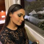 Andrea Jeremiah Instagram - Look like a popstar🌟🌟🌟 Vibe like a rockstar☄️☄️☄️ Thank you @rivieravituniversity for having us, last nite was 🔥🔥🔥 📸 @srisan1213 MUH @prakatwork #thejeremiahproject #onstage #live #band #music #musician