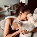Andrea Jeremiah Instagram - Home with my homie 💕